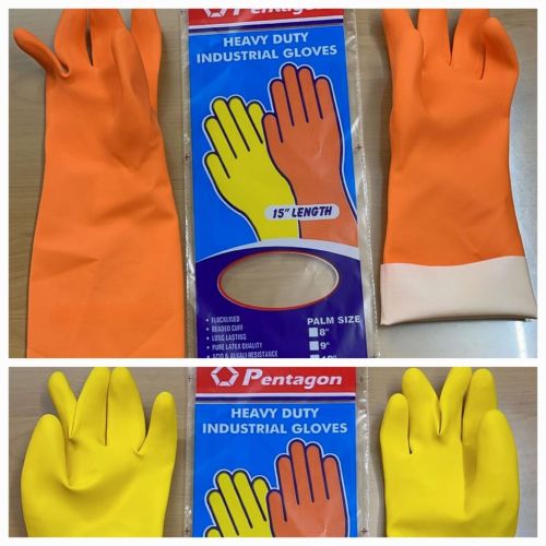 Rubber Hand Gloves, Gender : Unisex for Construction Concretes