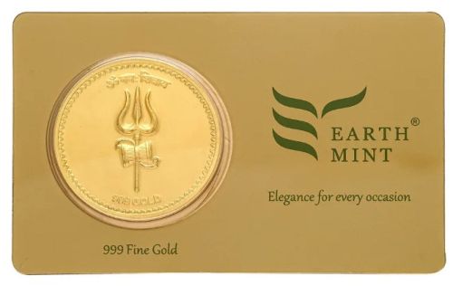 Trishul Gold Coin