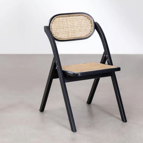Rattan Folding Chair For Indoor Outdoor