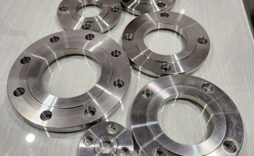 Titanium Flanges, Color : Silver