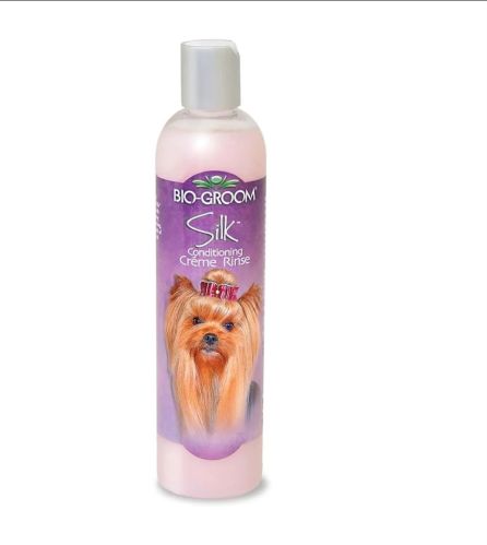 Biogroom Silk Creme Rinse Dog Conditioner, Color : White