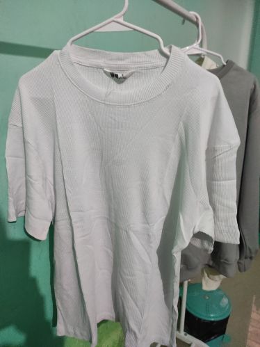 SUM009 Unisex French Terry Cotton Oversized T Shirt