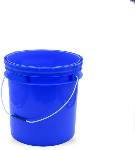 HDPE Plain 7kg Plastic Grease Bucket, Color : Multicolor