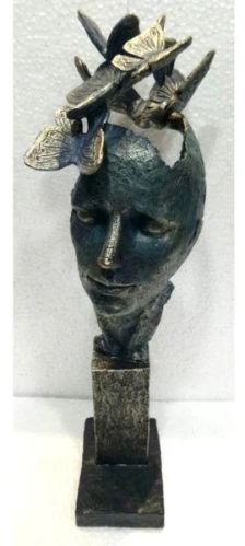 Mind in Flight Sculpture For Decor, Color : Dark, Muted Tones