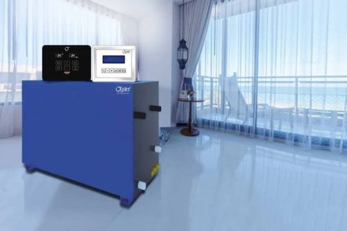 Oyster Stainless Steel Steam Bath Generator, Color : Black for Spa