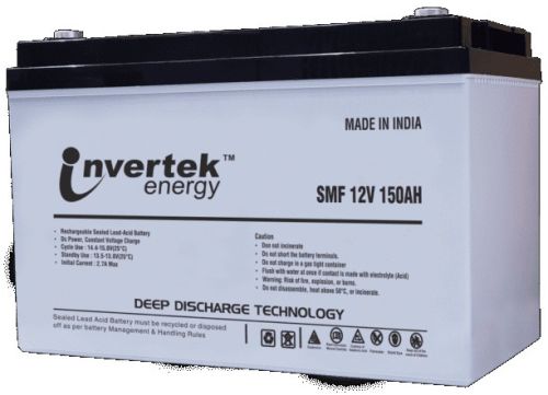 SMF-150AH Battery, Color : Black