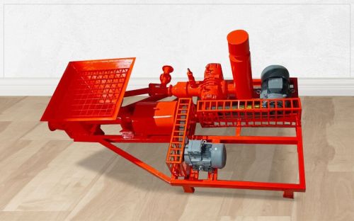 Dual Cement Feeding Machine System, Packaging Type : Grey