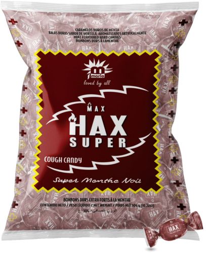 Super Max Hax Candy, Color : Brown, Packaging Type : Pouch