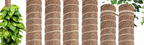 Coco Coir Poles, Color : Brown