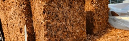 Coconut Husk Chips Blocks, Color : Brown