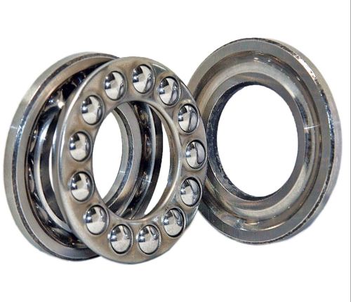 Manual Polished Mild Steel Double Direction Flat Series Ball Bearings