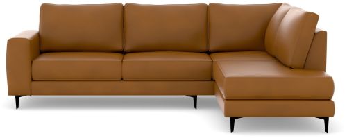 Alex Corner Artificial Leather Sofa LHF With Chaise