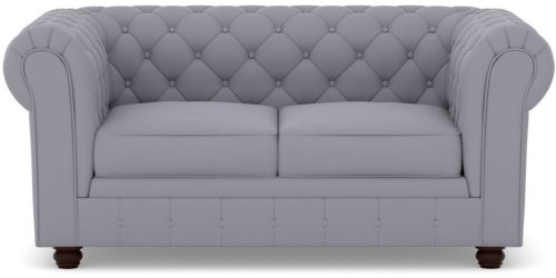 Chesterfield 2 Seater Fabric Sofa