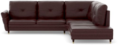 Modena Corner Artificial Leather Lhf Chaise Sofa