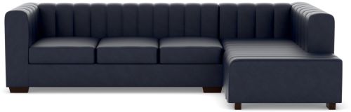 Verna Corner Artificial Leather Sofa LHF With Chaise
