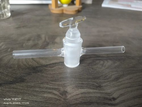 Polished Quartz Stopcock, Color : Transparent, Packaging Type : Box