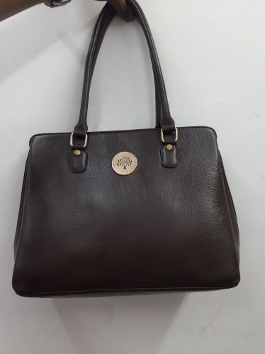 Compact Leather Purse with Zipper, Color : Black