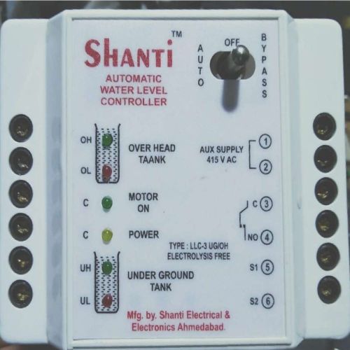 Shanti Automatic Water Level Controller, Color : White
