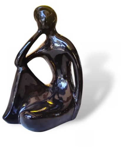 Abstract Thinker Sculpture Elegant Modern Art Sculpture