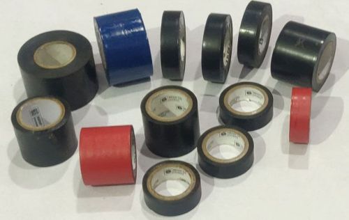 Black PVC Insulation Tape for Wrapping Around Connectors