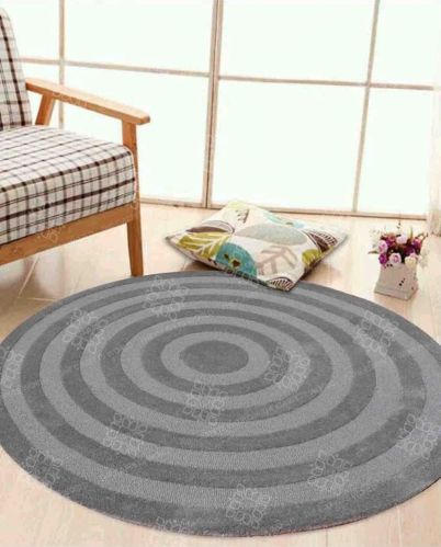 Hand Tufted Woolen Round Rugs