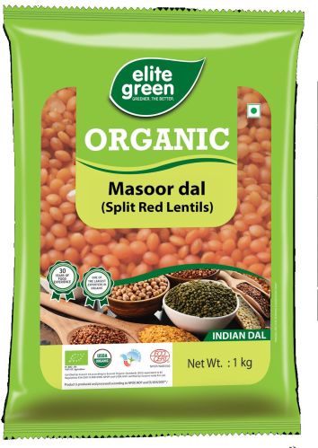 Soft When Cooked Indian Masoor Dal, Color : Red Small