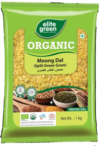 Moong Dal (Split Green Gram), Packaging Type : Plastic Bag for Cooking