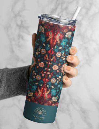 Ethnic - Stainless Steel Tumbler Water Bottle 20