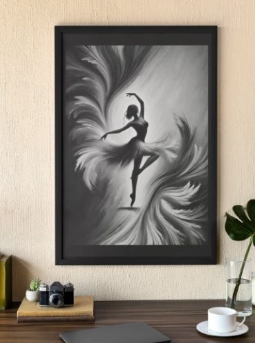 Monochrome Muse - Wall Art Hanging For Home Decor
