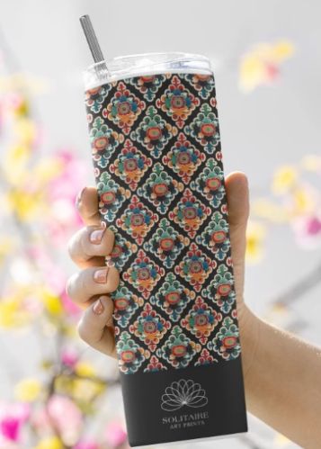 Moroccan - Stainless Steel Tumbler Water Bottle 20