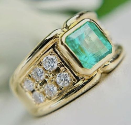 High Polish Gold Ring for Men, Color : Golden