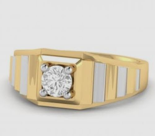 Mens Real Diamond Ring