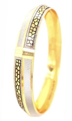 Mens Unique Gold Kada