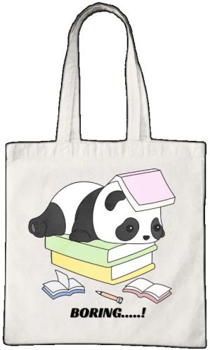 Recycled & Reusable Boring....! Tote Bag for Versatile