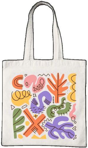 Recycled & Reusable Design Tote Bag for Suitable Everyday Use