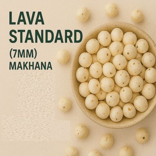 Lava Standard Makhana, Color : White, Creamy, Taste : Light Sweet