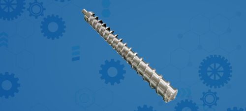 Single Extruder Screw, Color : Silver for Fittings Use