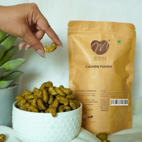 Roasted Cashew Pudina Nuts for Snack