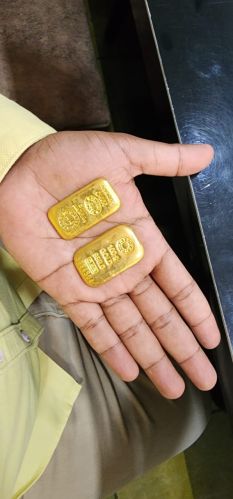 24 Carats gold bar, Brand Name : Swiss, Packaging Type : Golden