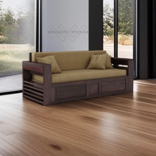 3-Seater Sheesham Wood Sofa