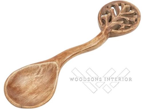 Mango Wood Serving Spoon 12
