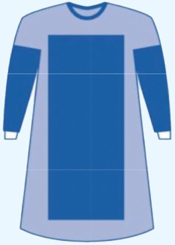 Breathable Fabric Reinforced Surgical Gown