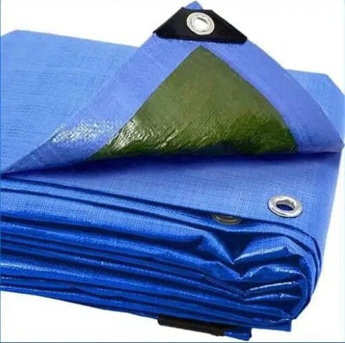 Blue Plastic Tarpaulin for Outdoor Covering