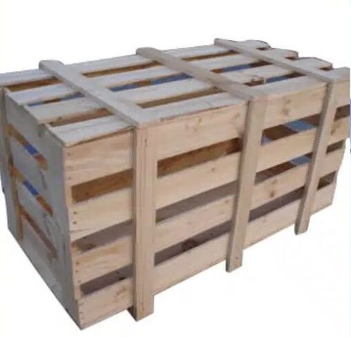 Rectangular Wooden Crate Box, Design : Simple Functional