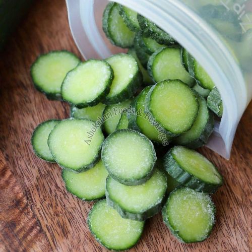 Frozen Cucumber, Color : Green, Packaging Size : 5kg