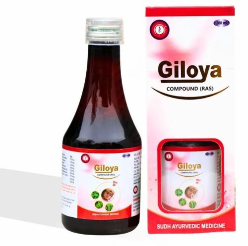 Sandipan Ayurvedic Giloya Compound Ras, Form : Liquid