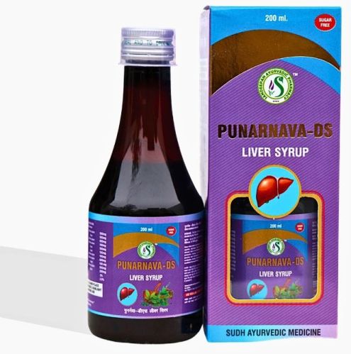 Sandipan Ayurvedic Punarnava-DS Liver Syrup, Form : Liquid