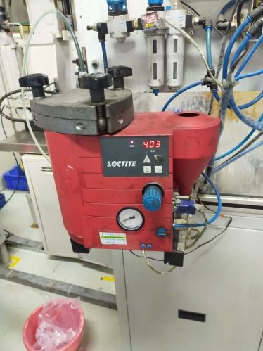 Semi Automatic Electric MildSteel Locktite Dispensing Unit