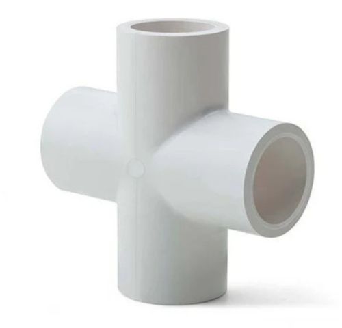 3/4 Inch UPVC Cross Tee, Color : Grey for Pipe Fitting