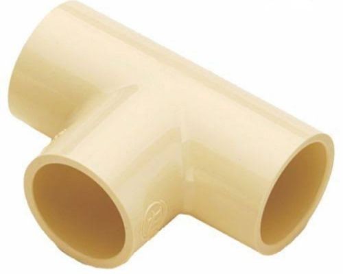 CPVC Tee, Color : Creamy for Pipe Fittings
